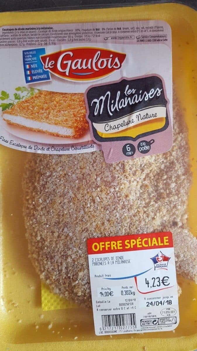 Le Gaulois Les milanaises packshot