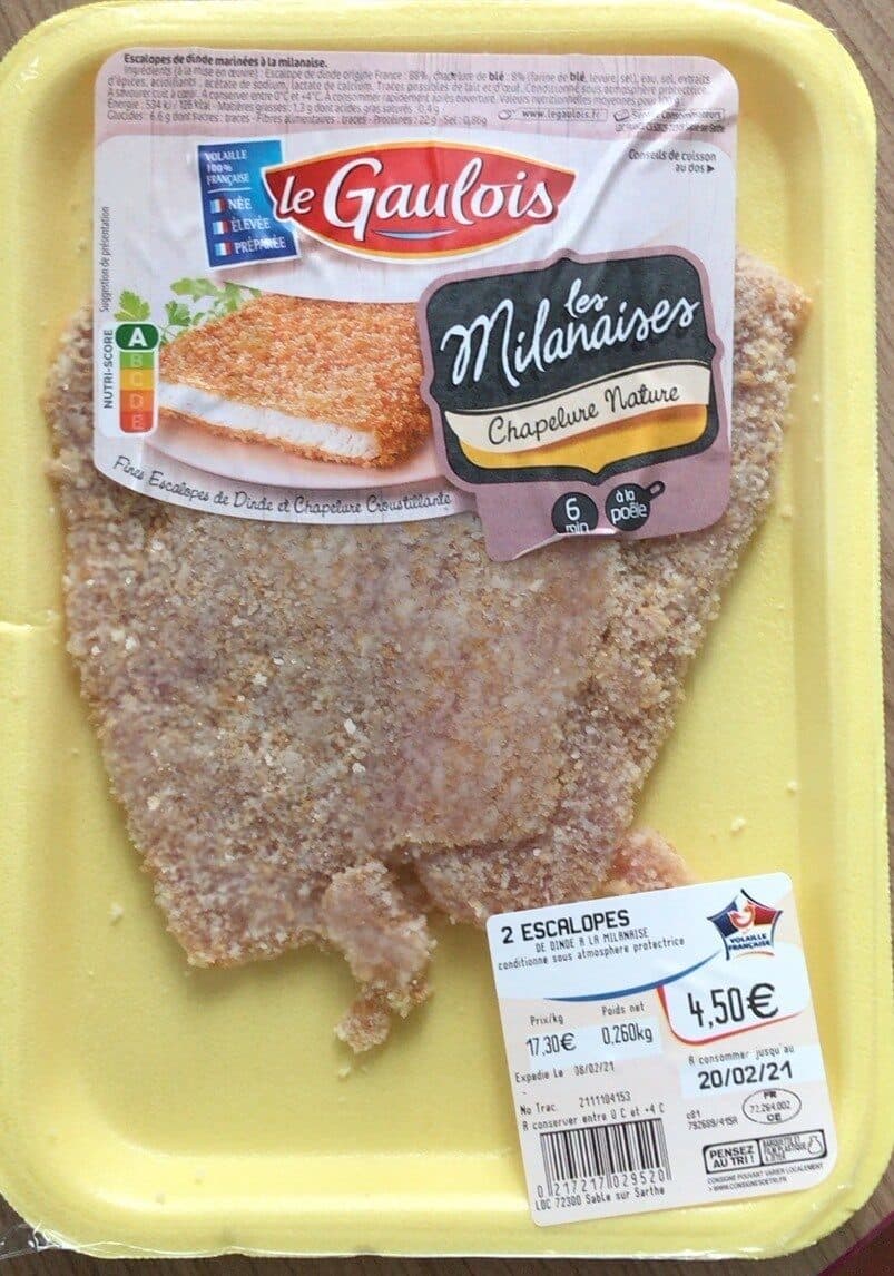 Le Gaulois Les milanaises packshot