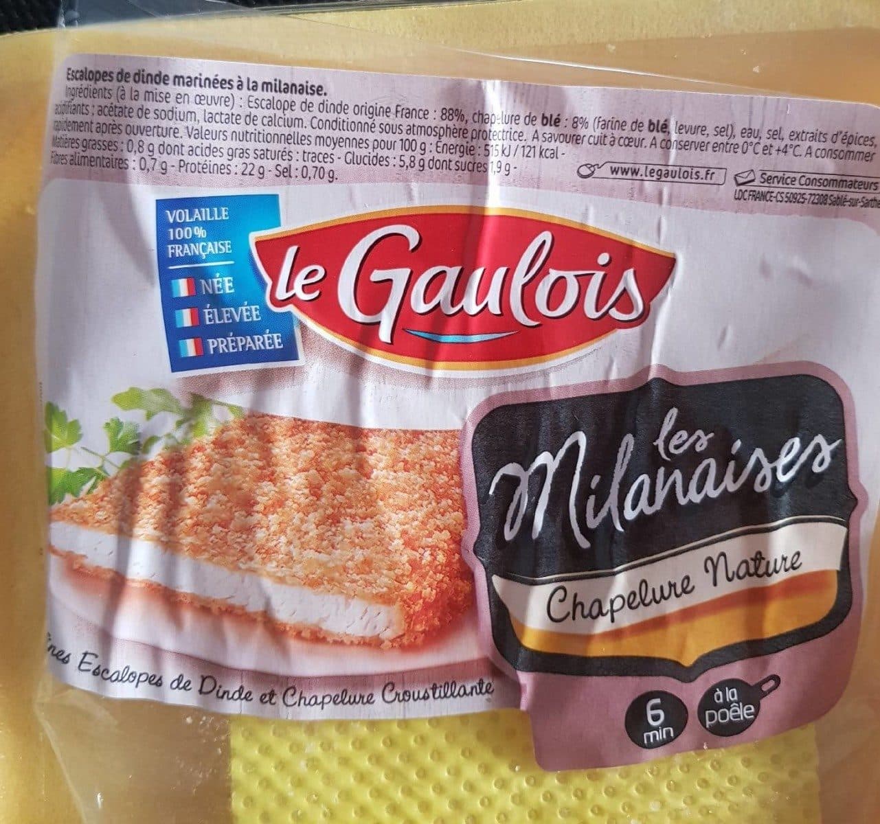 Le Gaulois Les milanaises packshot