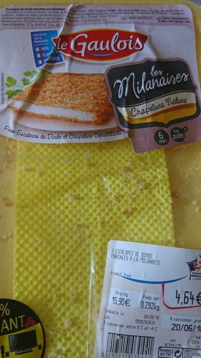 Le Gaulois Escalope milanaise packshot