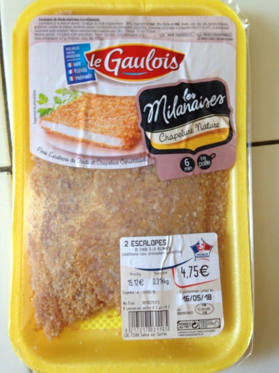 Le Gaulois Les milanaises packshot