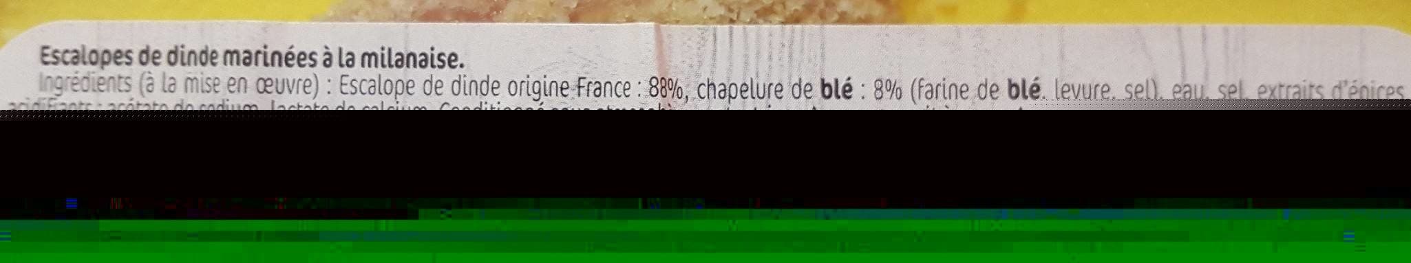 Le Gaulois Escalopes de dinde avec chapelure packshot