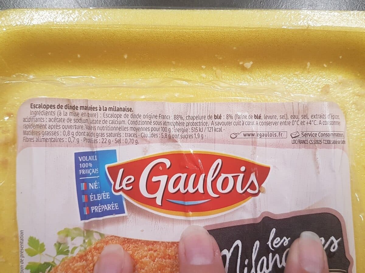 Le Gaulois Escalope milanaise packshot