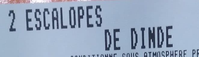 Leader Price 2 Escalopes de Dinde packshot