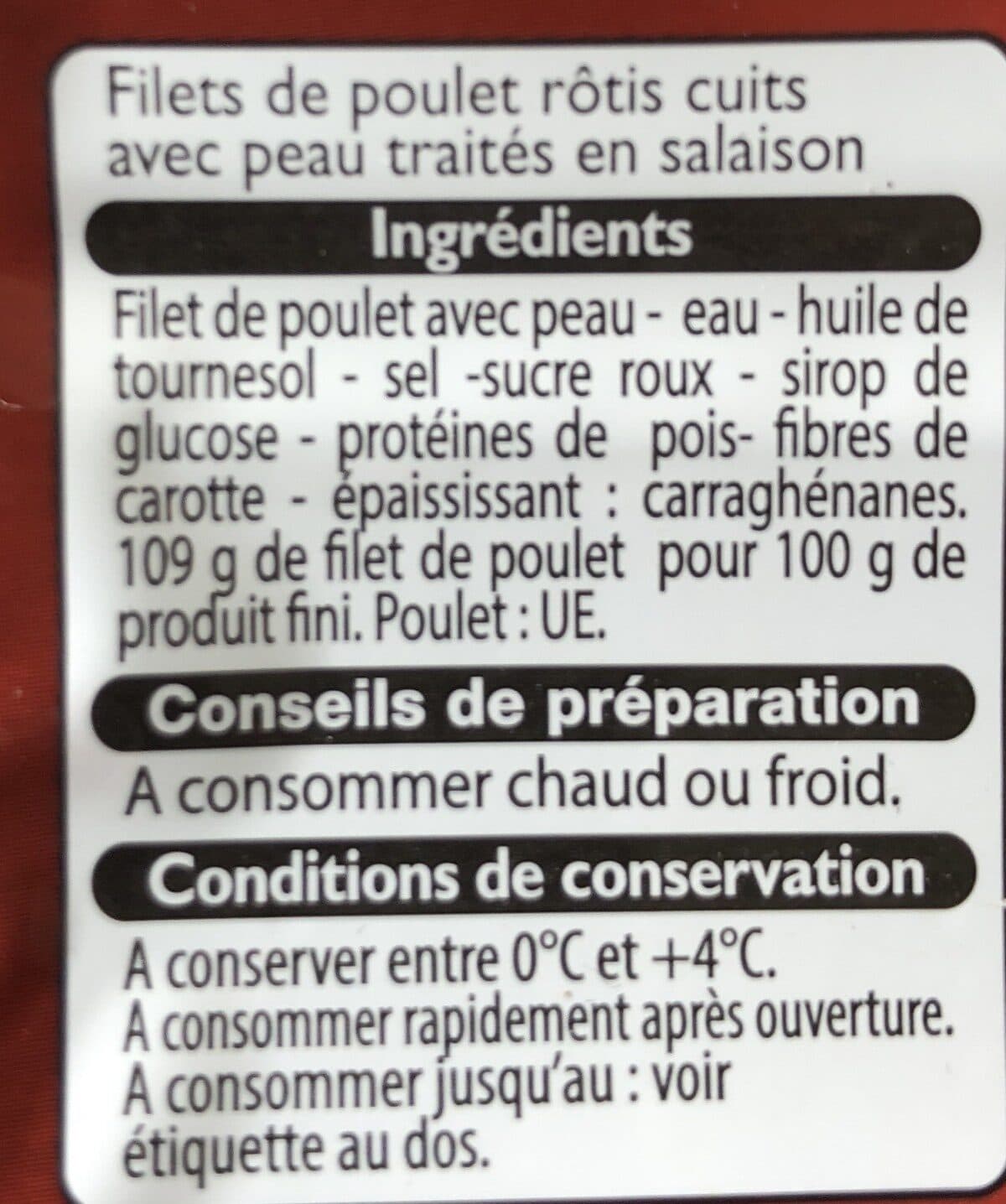 Leader Price Filets de poulet packshot