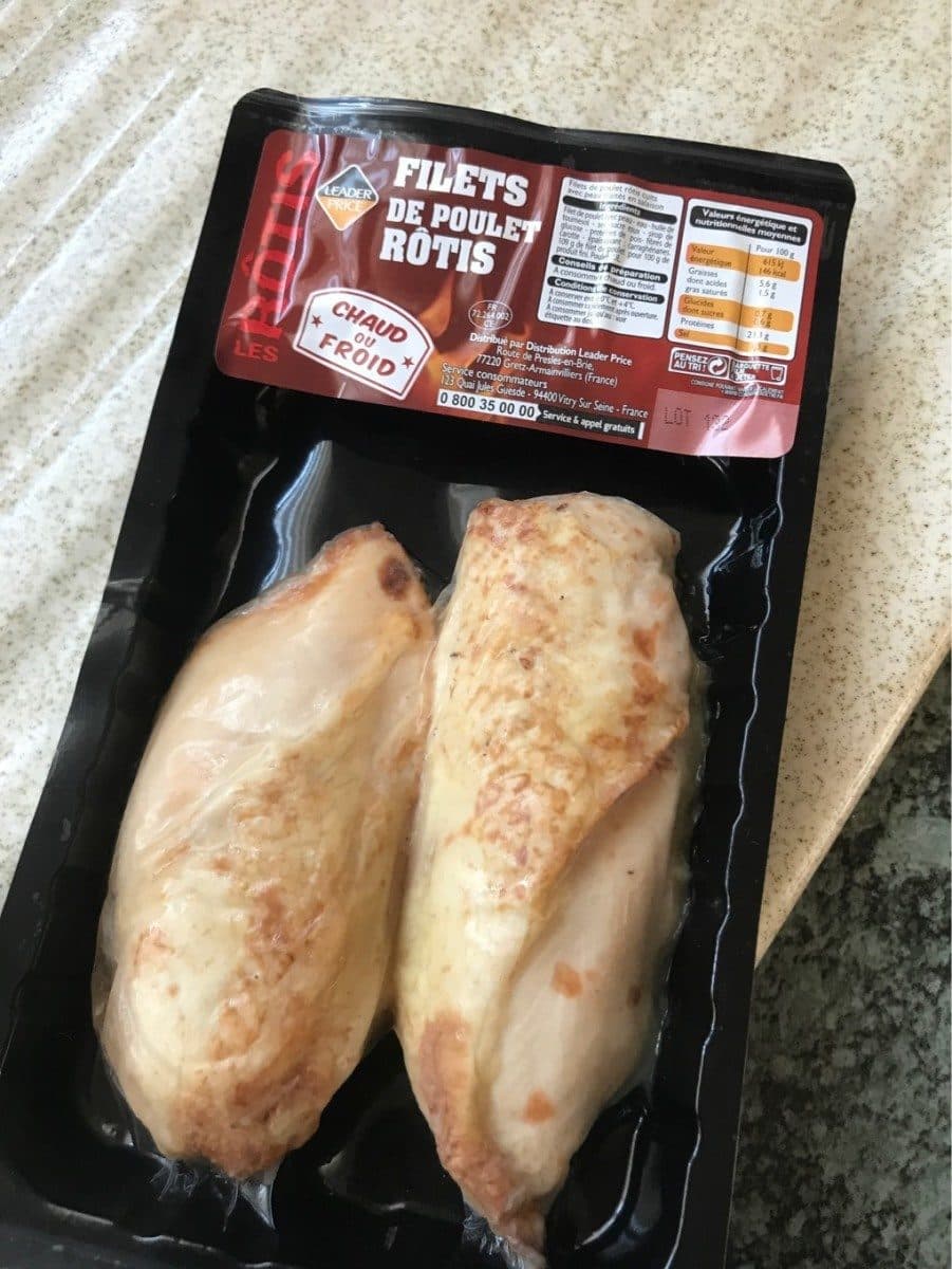 Leader Price Fillet de poulet packshot