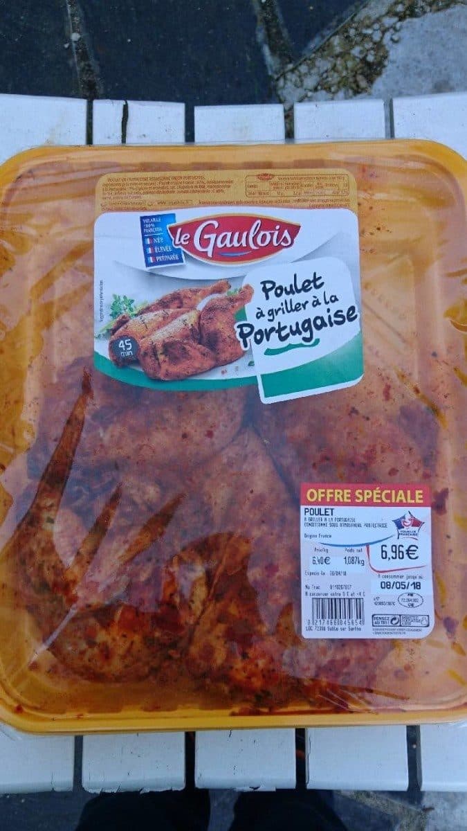 Open Food Facts poulet à griller à la portugaise packshot