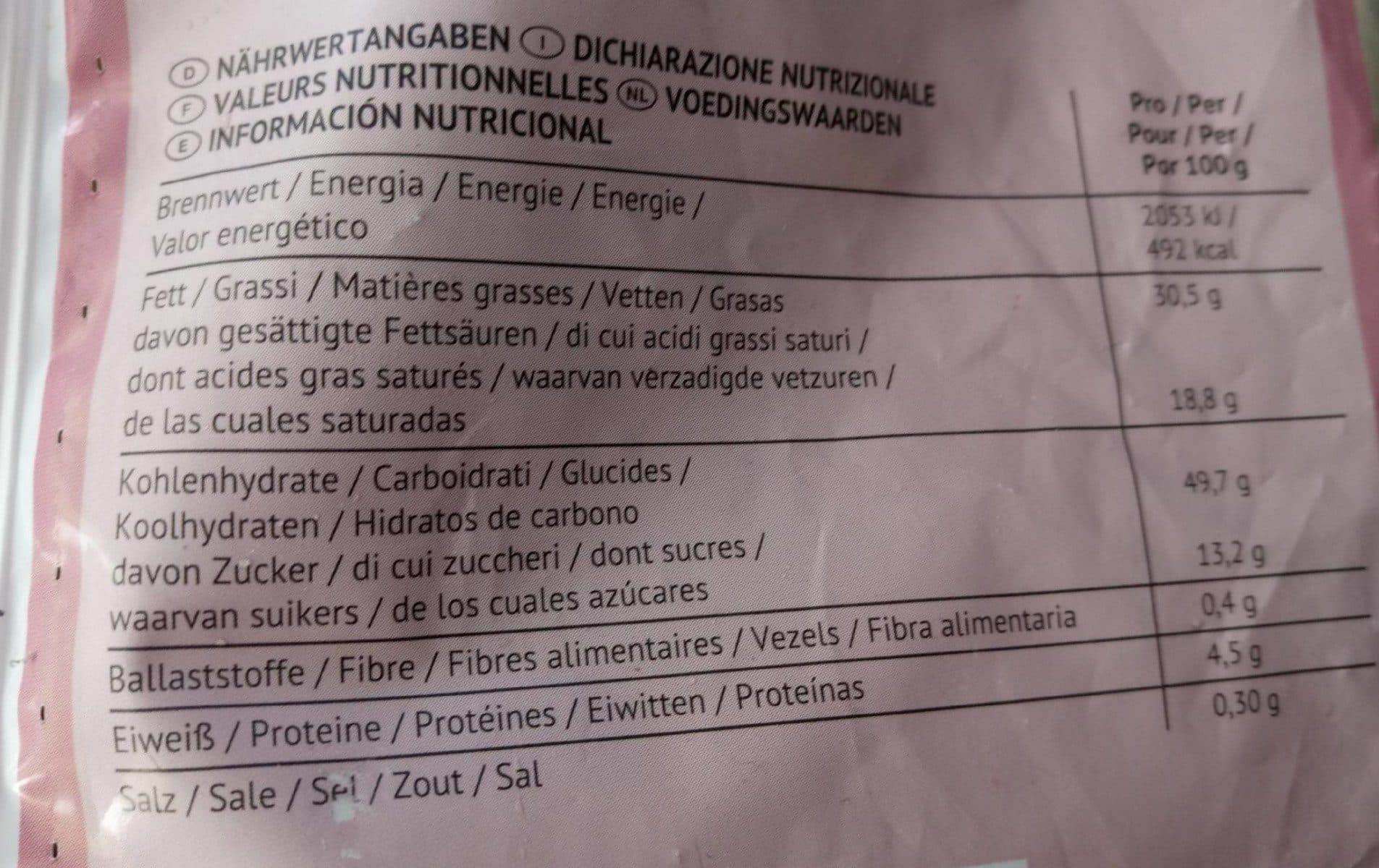 Bofrost Petits sablés en barre packshot