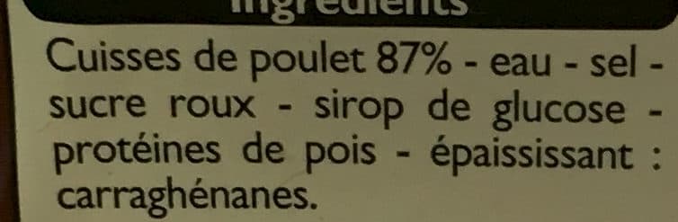 Leader Price Cuisses de poulet rôties packshot