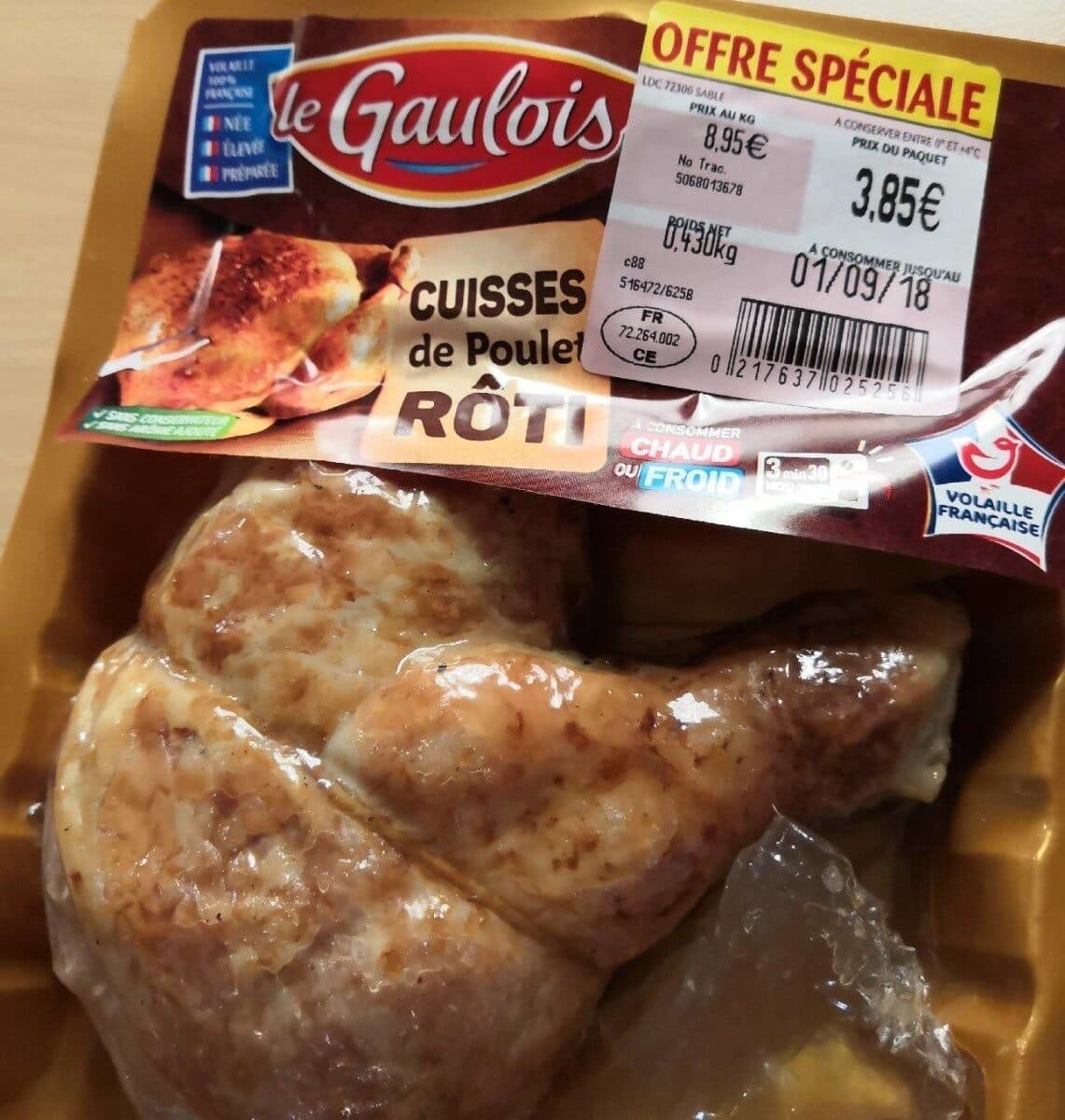 Le Gaulois Cuisse de Poulet Rôti packshot