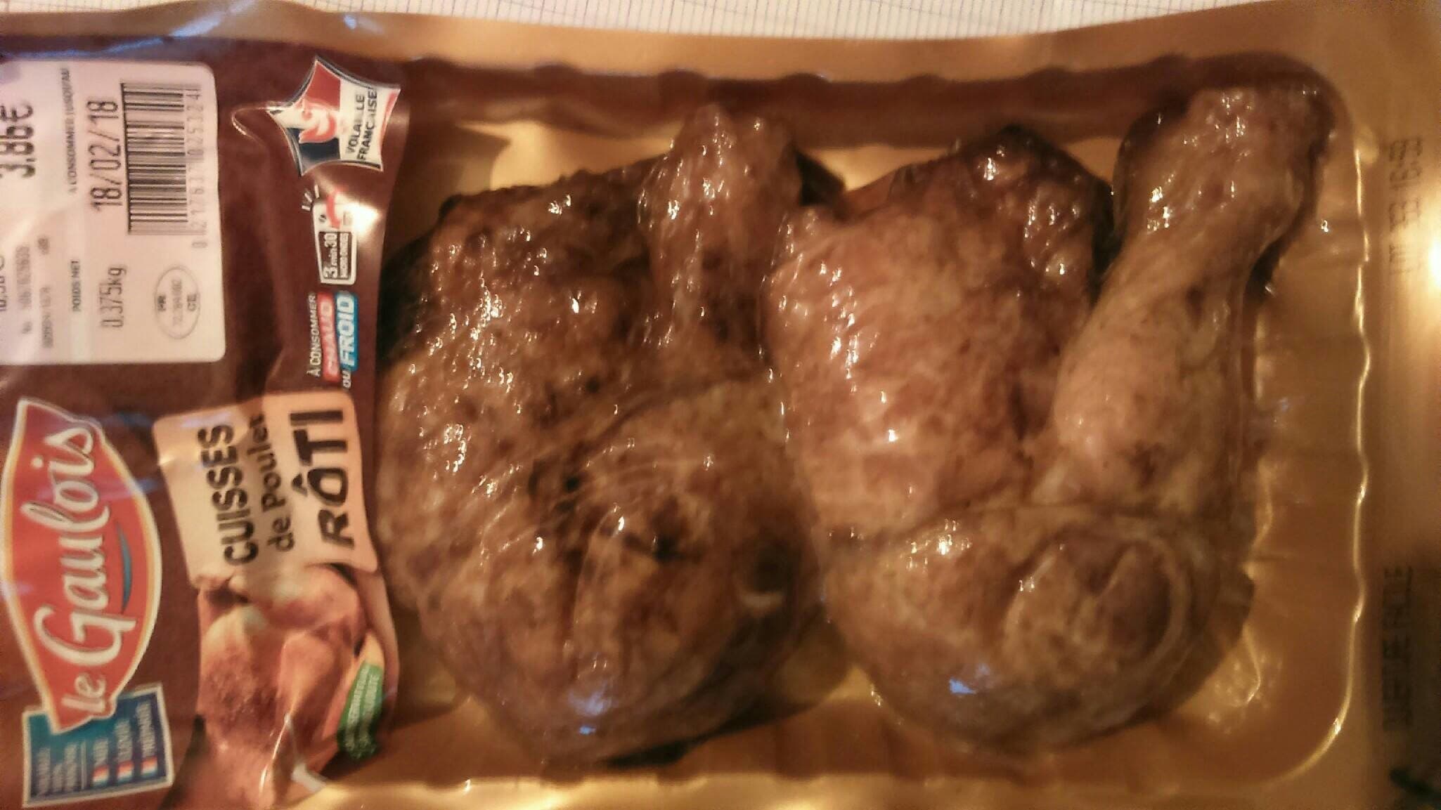 Le Gaulois Cuisses de poulet rôti packshot