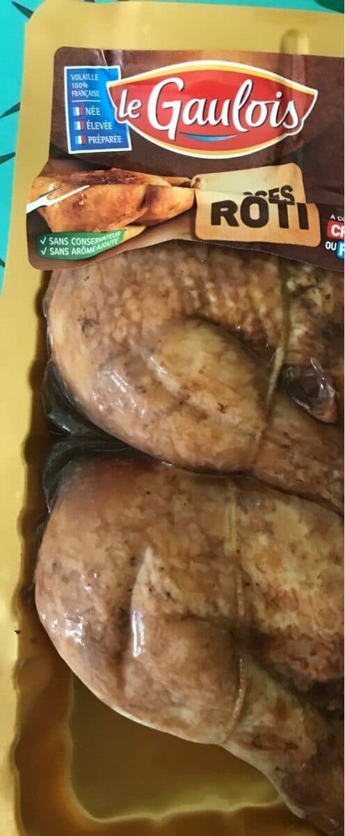 Le Gaulois cuisses de poulet ROTI packshot