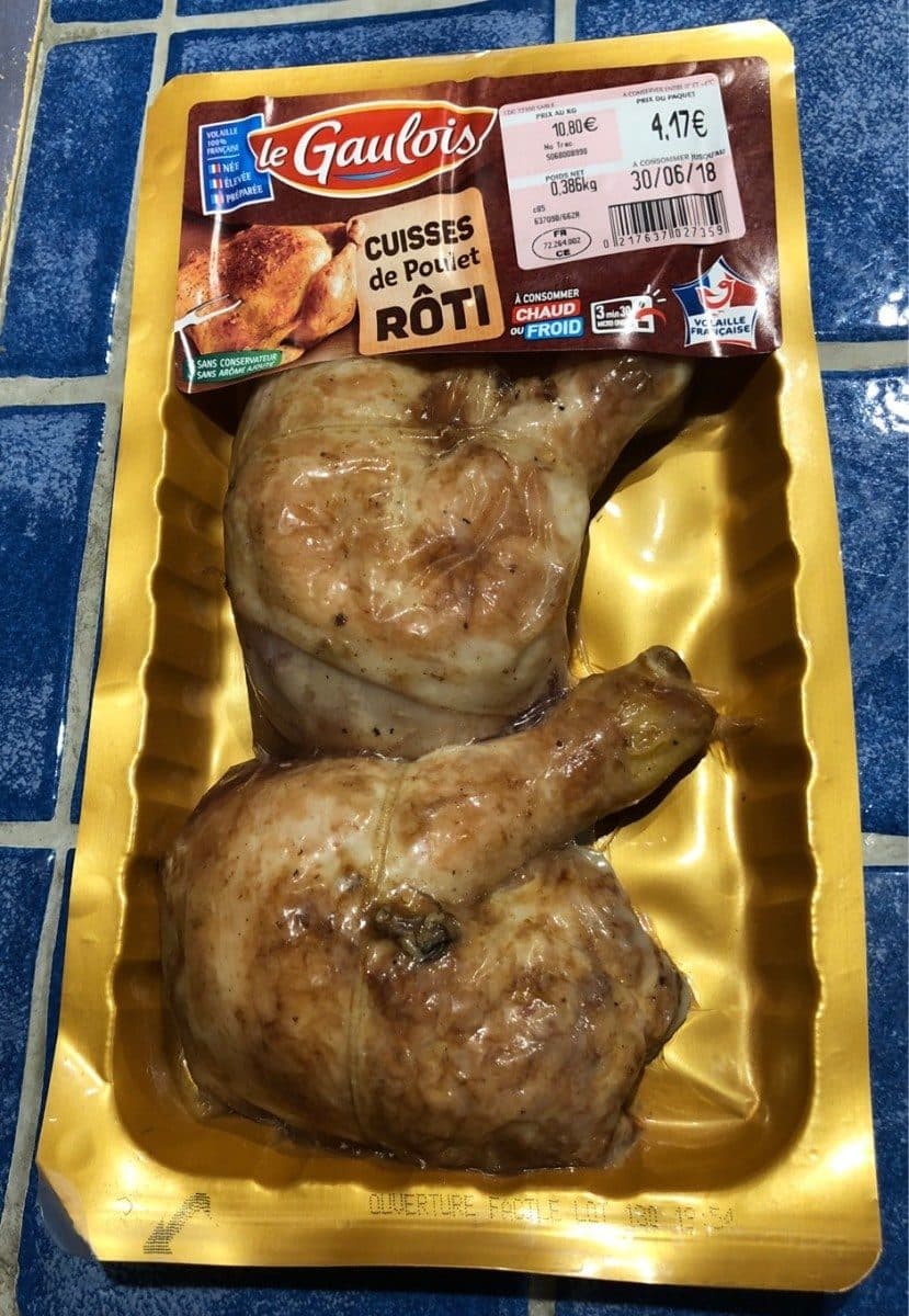 Le Gaulois Cuisse de poulet rôti packshot