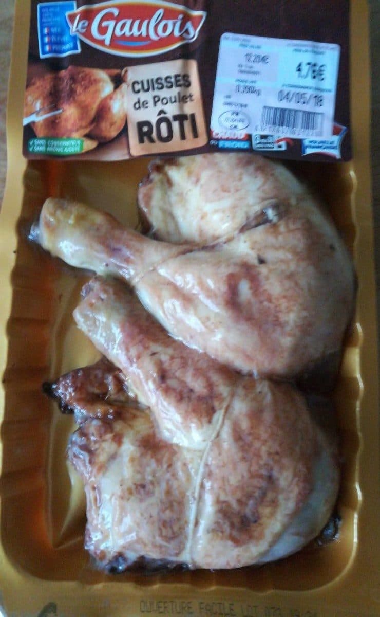 Le Gaulois Cuisses de poulet rôti packshot