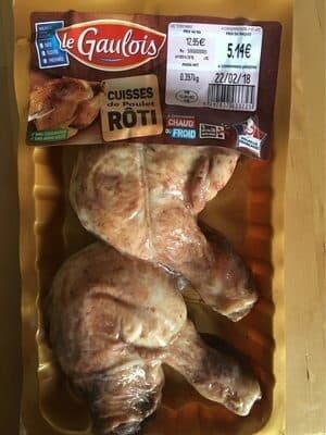 Le Gaulois Cuisses de poulet roti packshot