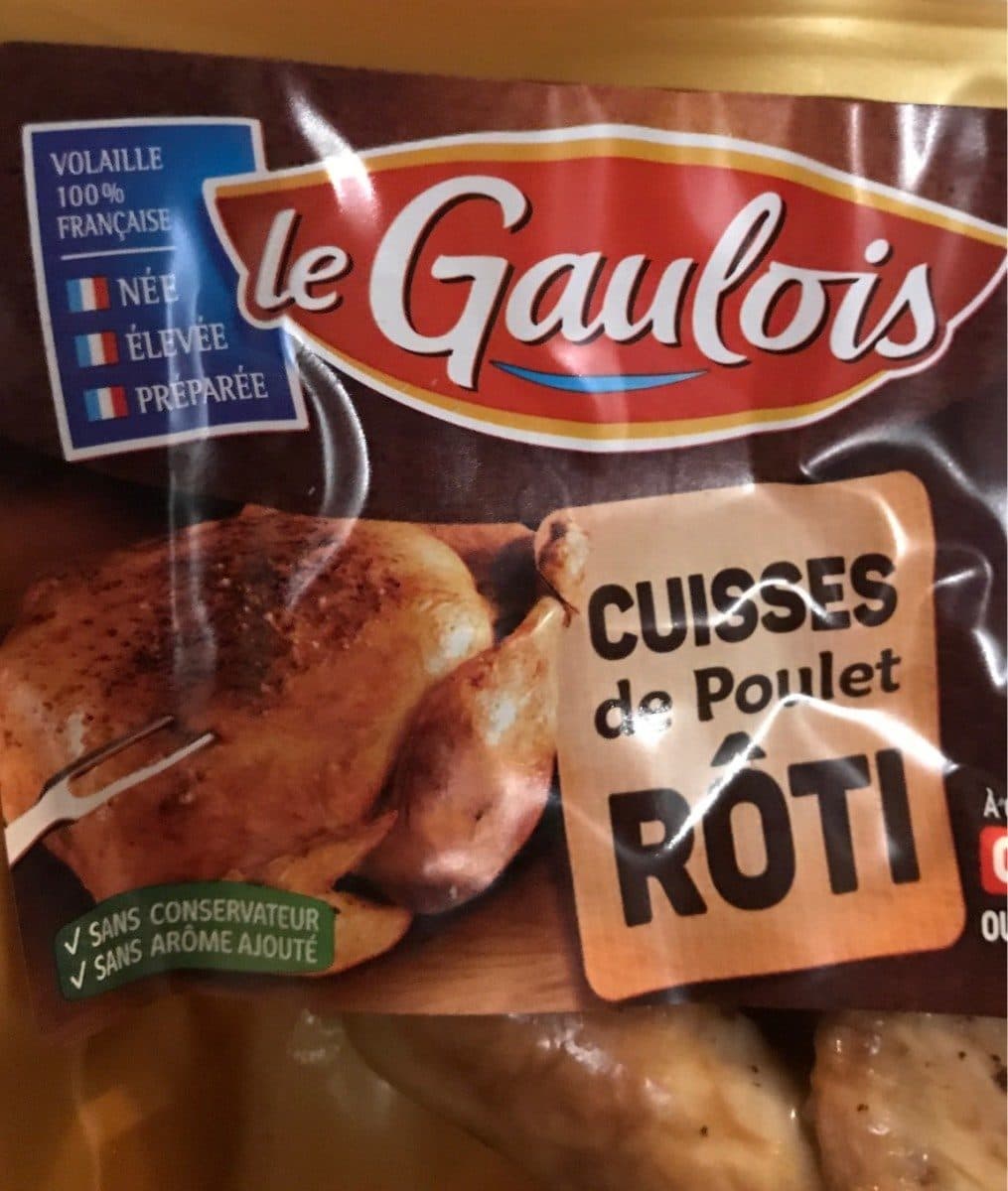Le Gaulois Cuisses de poulet roti packshot