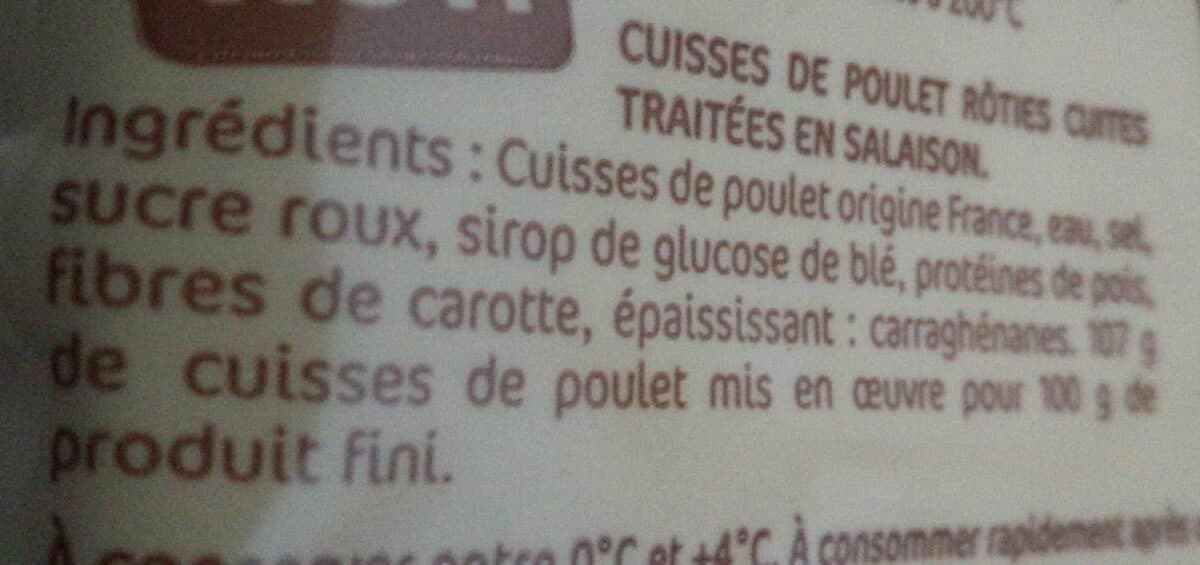 Le Gaulois Cuisses de poulet rôti packshot
