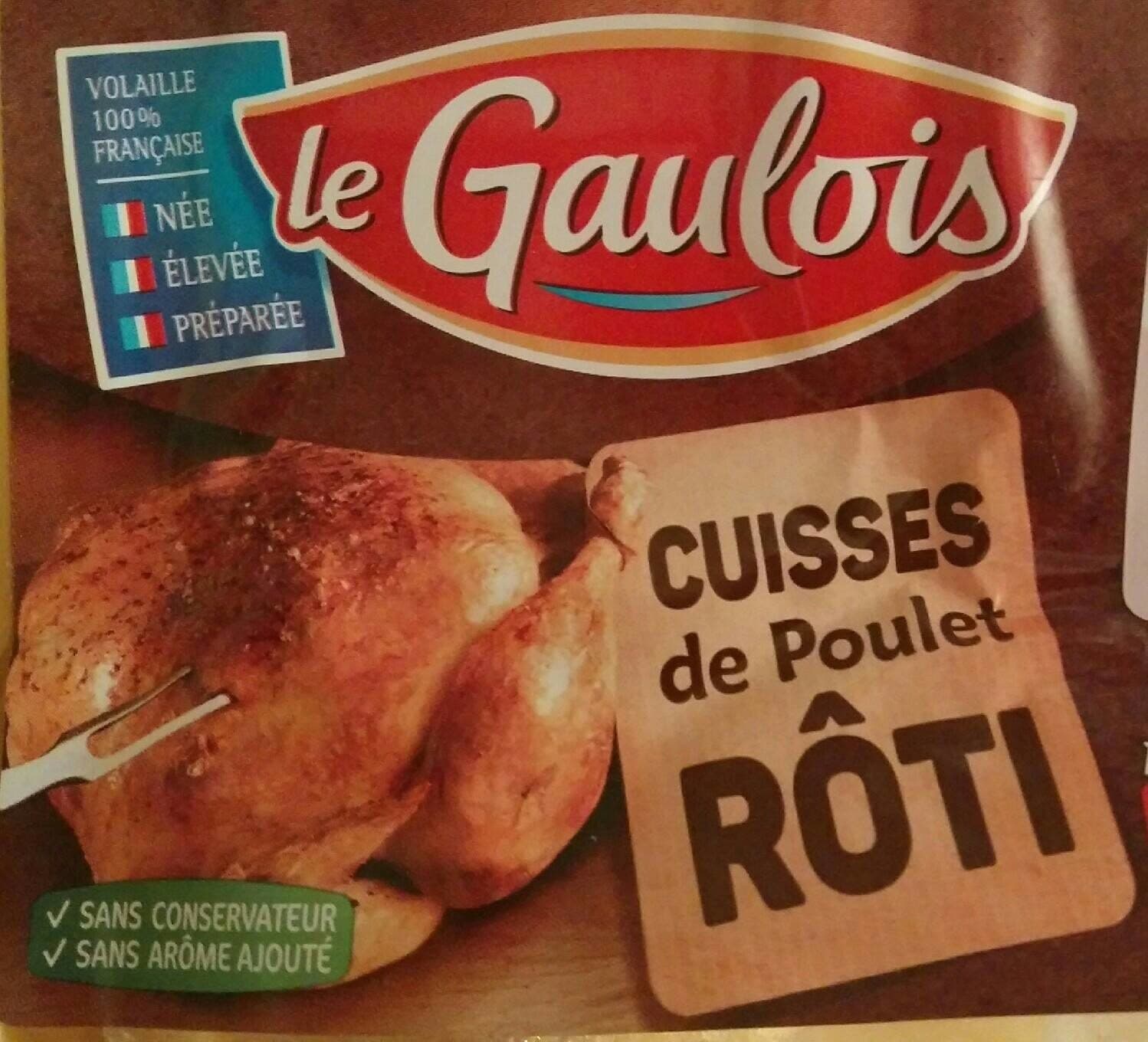 Le Gaulois Cuisses de poulet rôti packshot