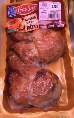 Le gaulois Cuisses de poulet roti packshot