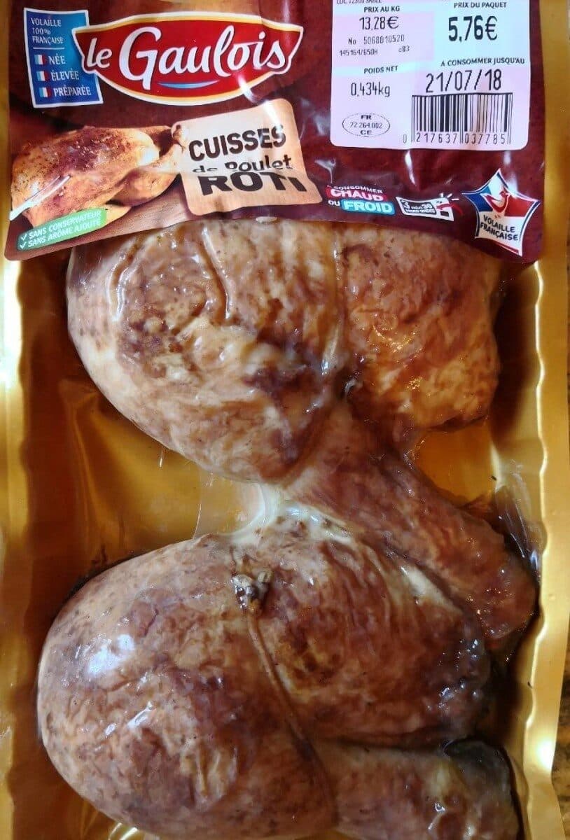 Le Gaulois Cuisse de poulet packshot