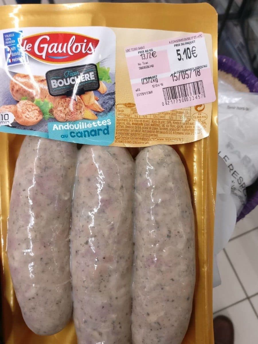 Open Food Facts Andouillette de canard packshot