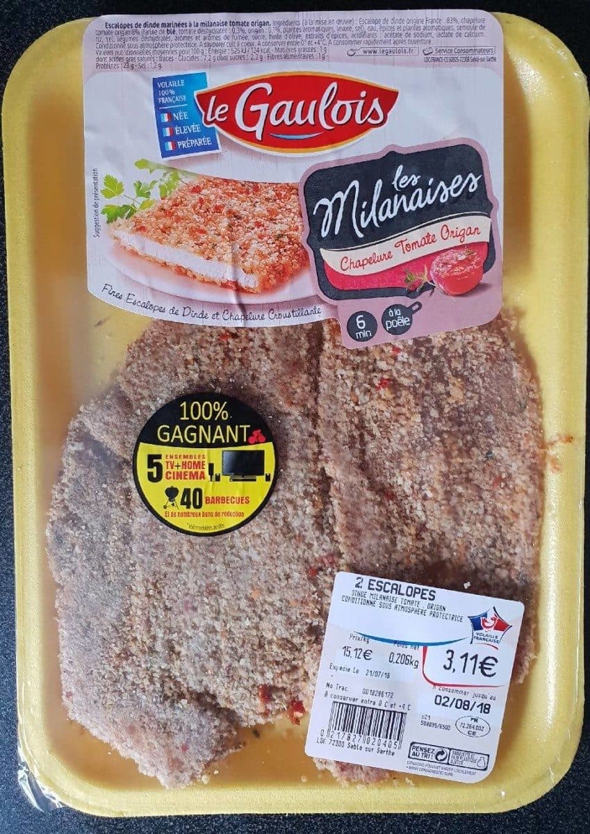 Le Gaulois Les milanaises packshot