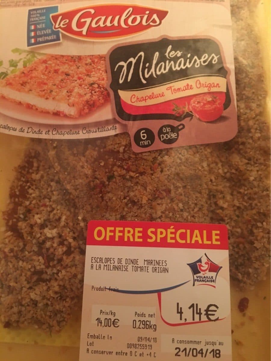 Le Gaulois Les milanaises packshot