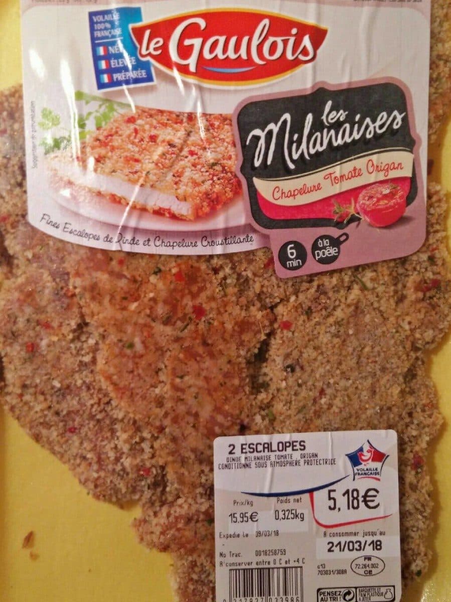 Le Gaulois Les milanaises packshot