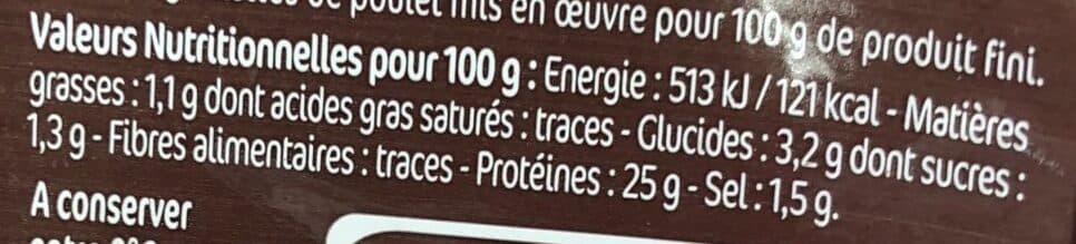 Le Gaulois Aiguillettes de poulet Grillé packshot