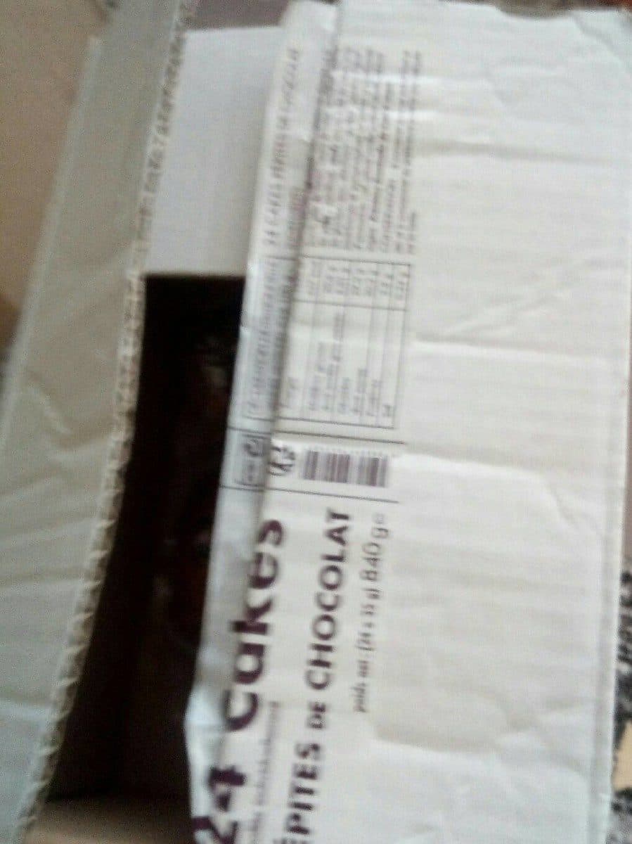 Open Food Facts Cake pepites chocolat packshot