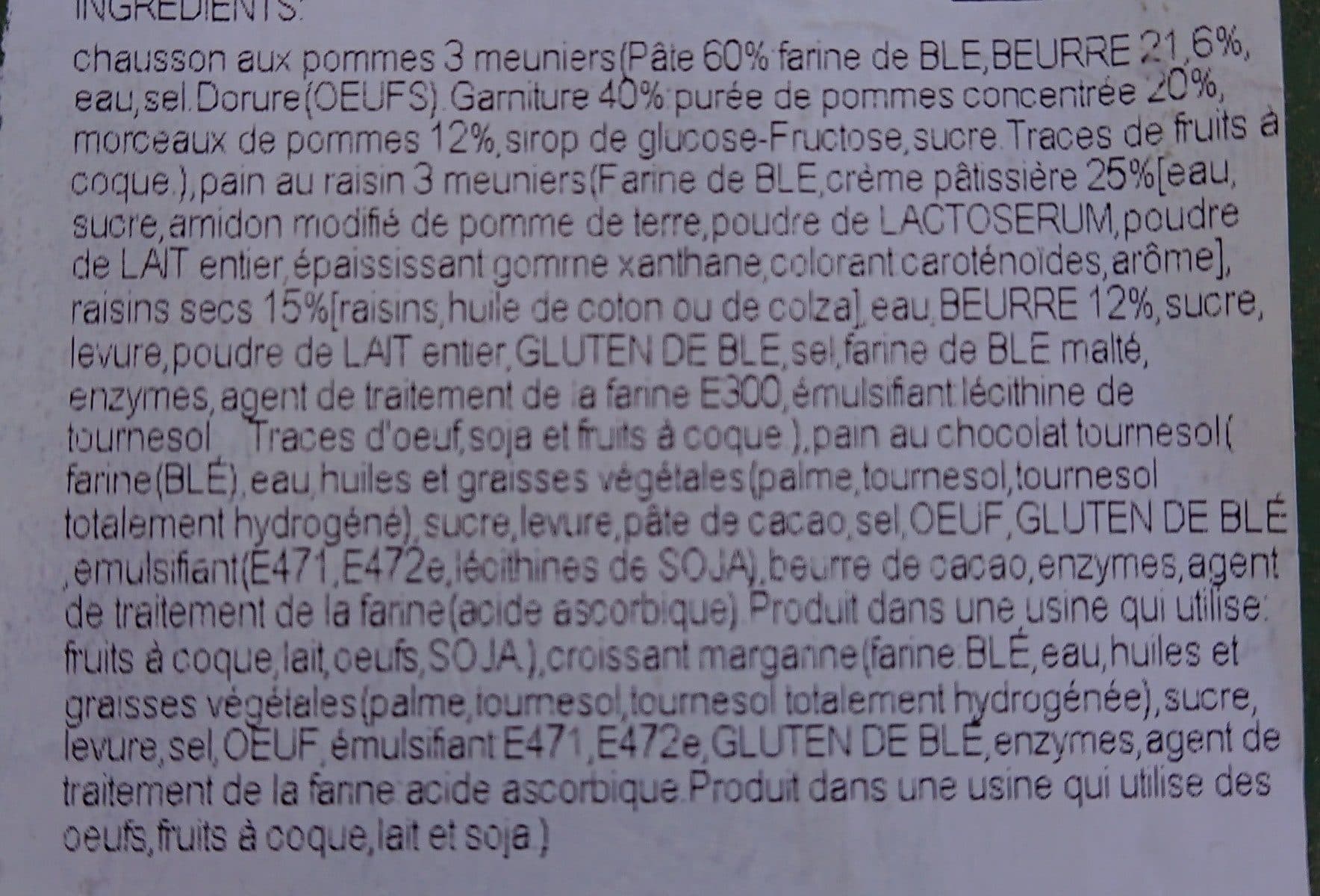 Open Food Facts Malette viennoiserie packshot