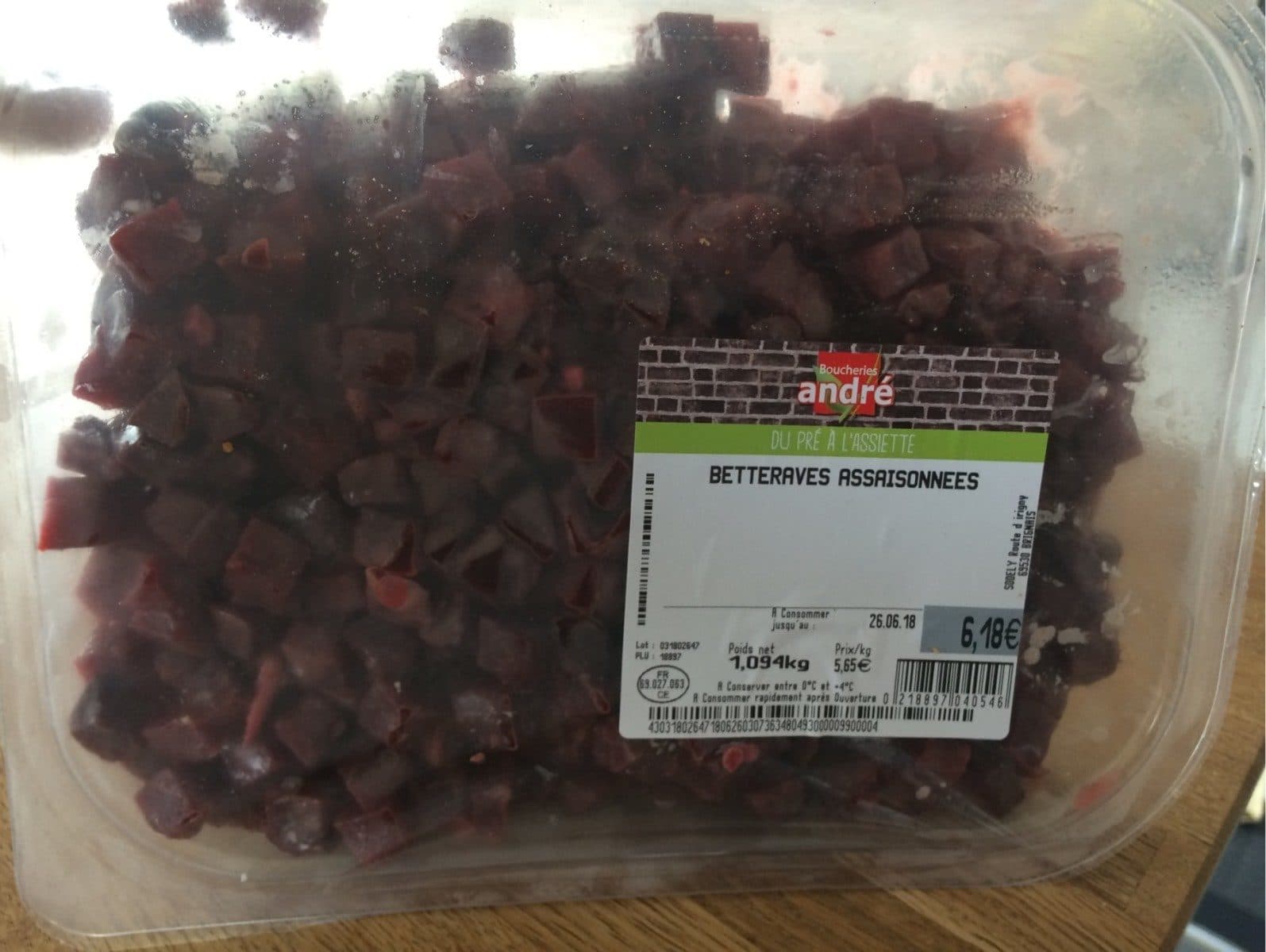 Open Food Facts Betteraves assaisonnees packshot