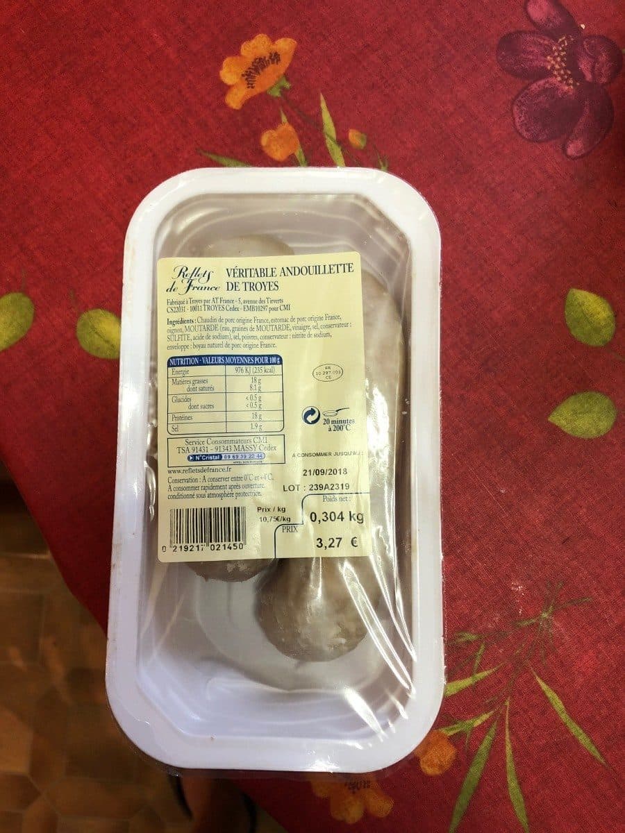 Open Food Facts Veritable Andouillette de Troyes packshot