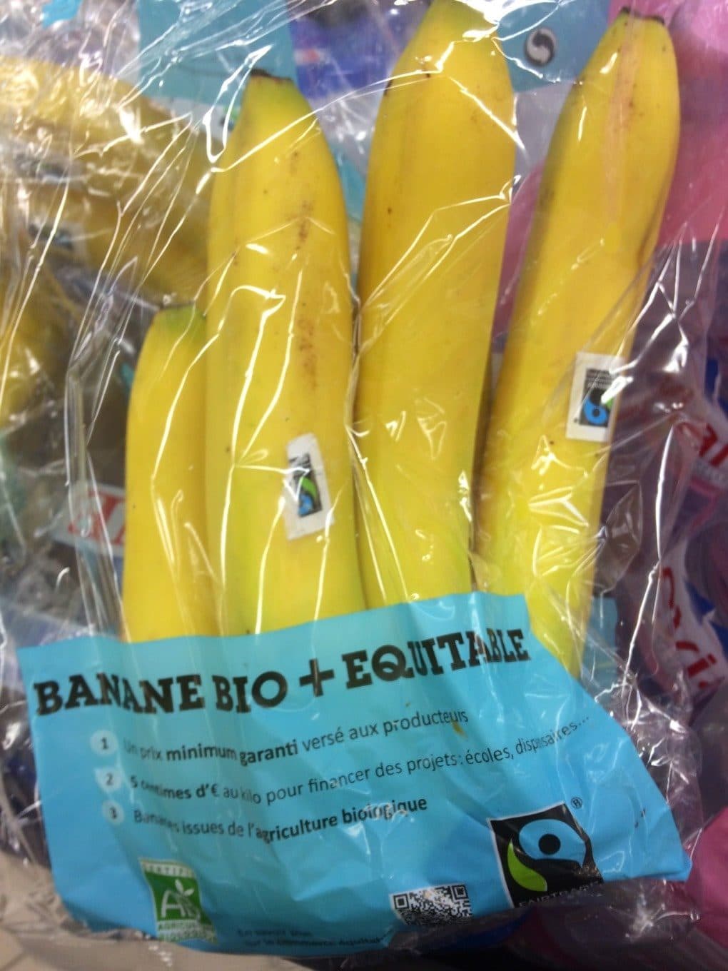 Fairtrade Bananes packshot