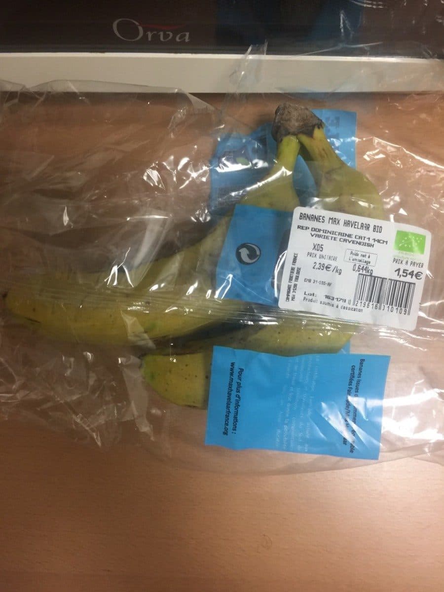 Open Food Facts Bananes packshot
