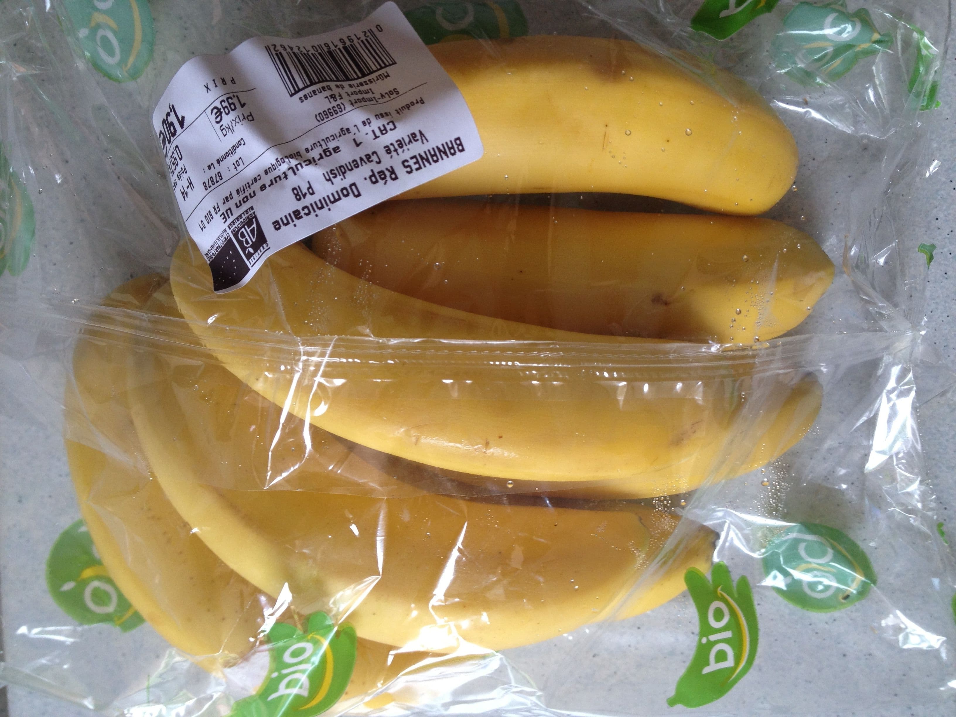 Sans marque Bananes Cavendish packshot