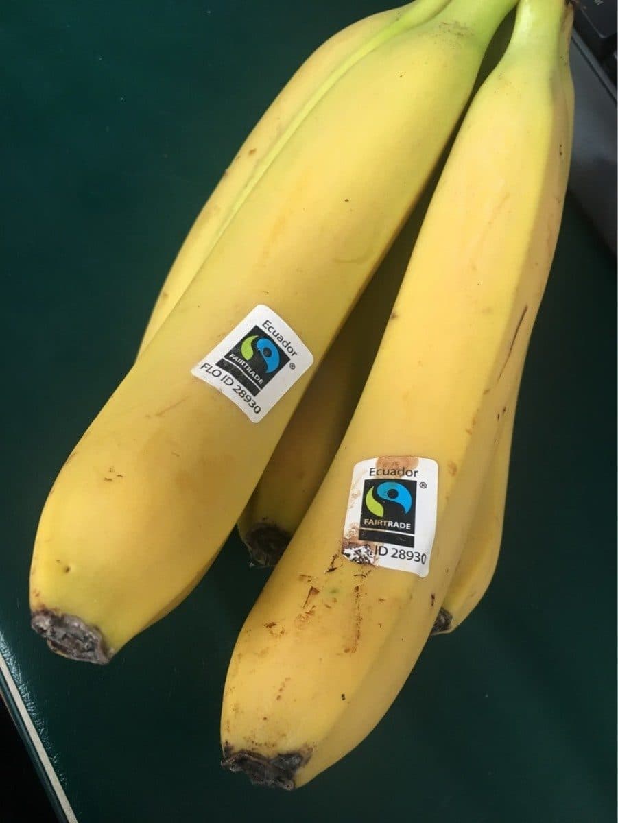 Fairtrade Bananes packshot