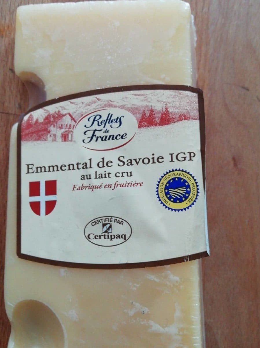 Reflets de France Emmental de Savoie IGP packshot