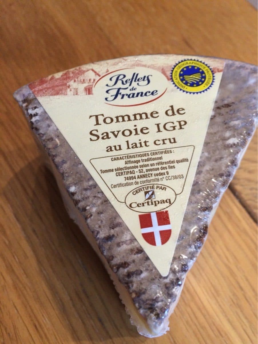Open Food Facts Tomme de savoie igp packshot