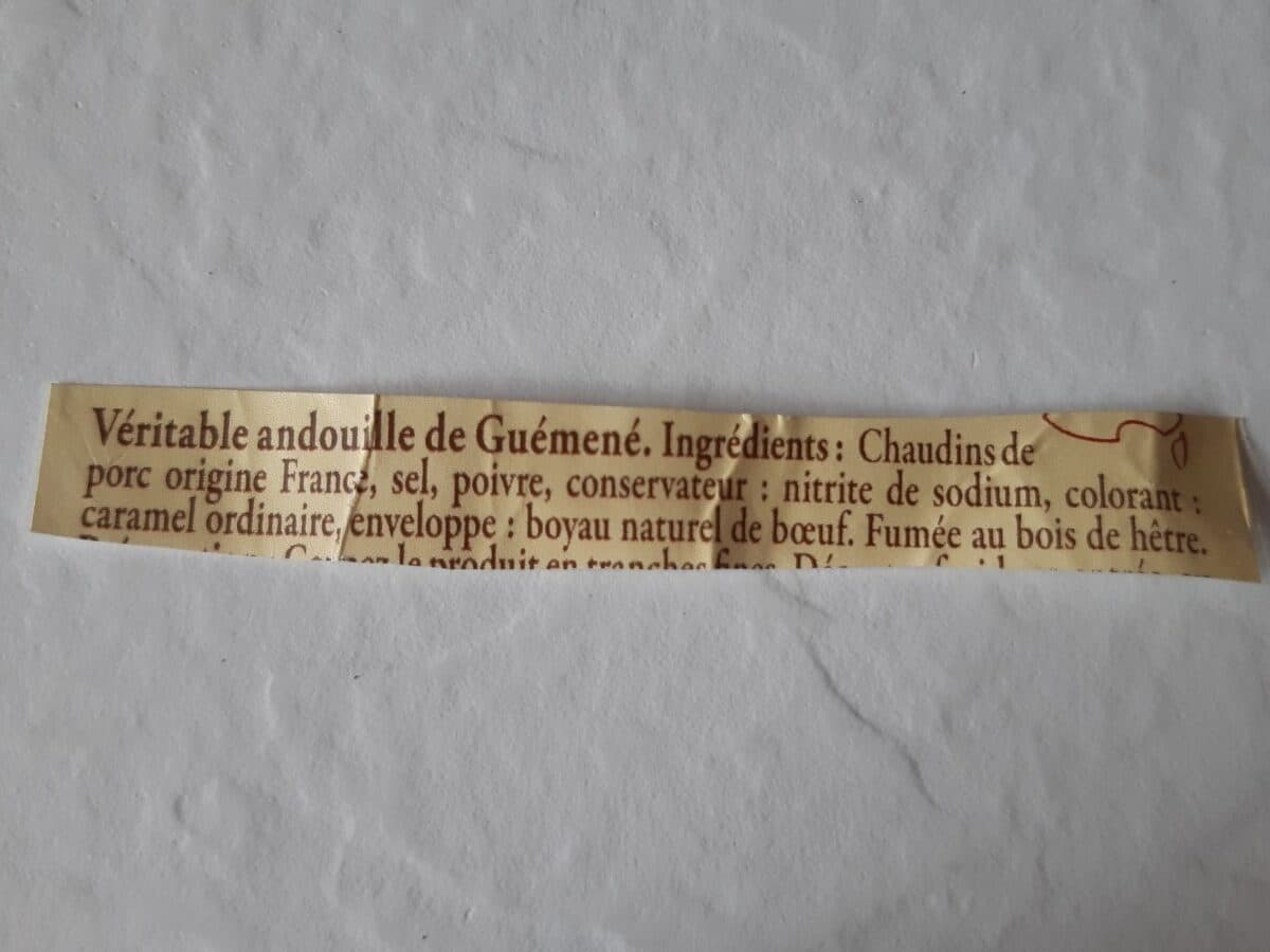 Open Food Facts Andouille de Guemené packshot