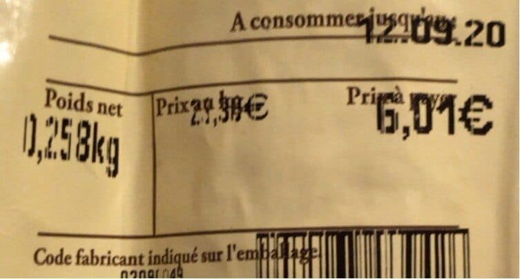 Open Food Facts Véritable andouille de Guémené packshot