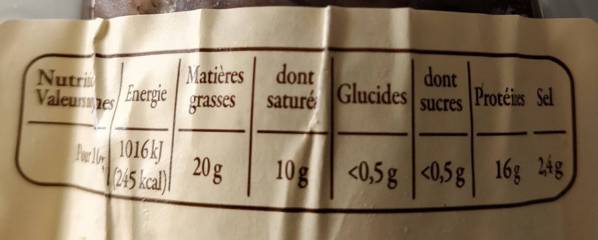 Open Food Facts Véritable andouille de Guémené packshot