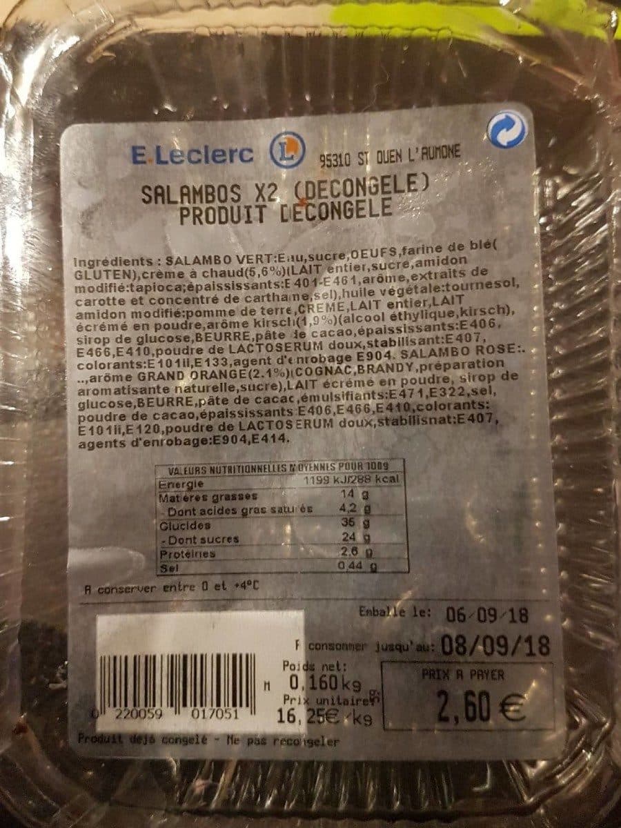 Open Food Facts Salambo packshot