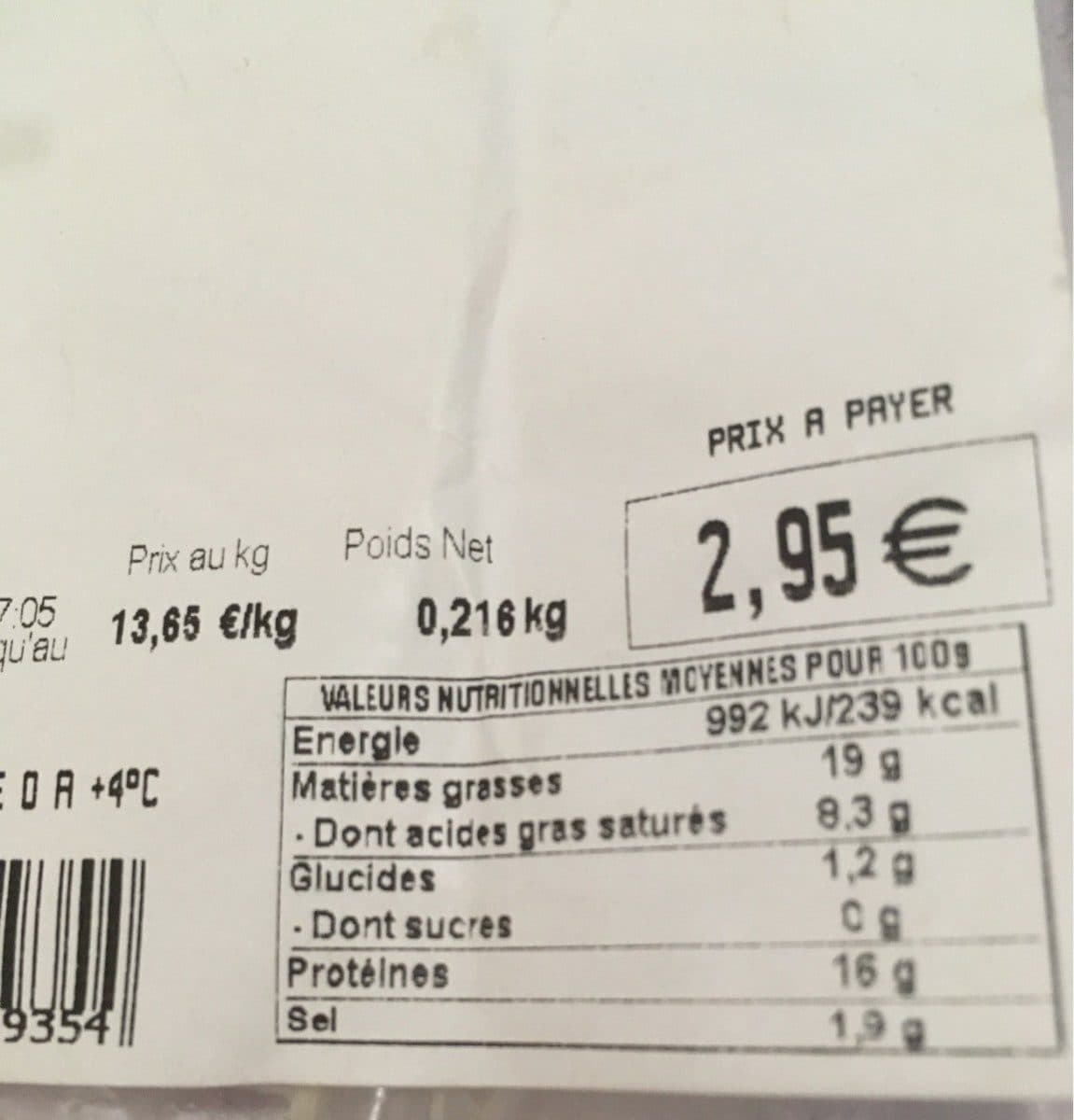 E.Leclerc Roulade fromage packshot