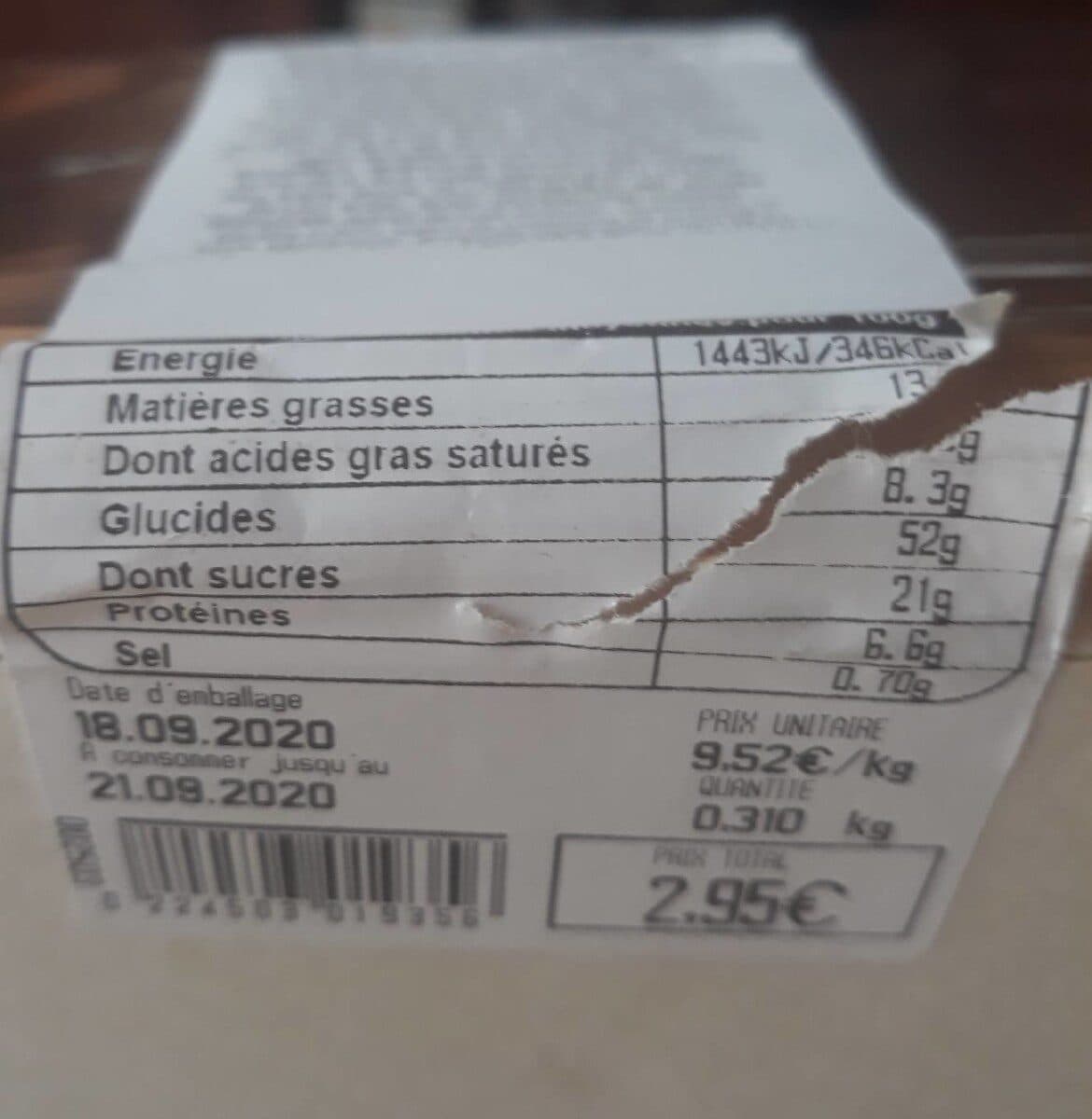 Open Food Facts Mini viennoiseries packshot