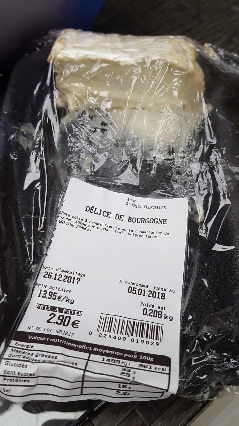 Delice de Bourgogne Délice de bourgogne packshot