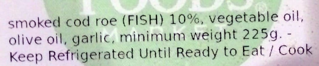Open Food Facts homemade taramasalata packshot