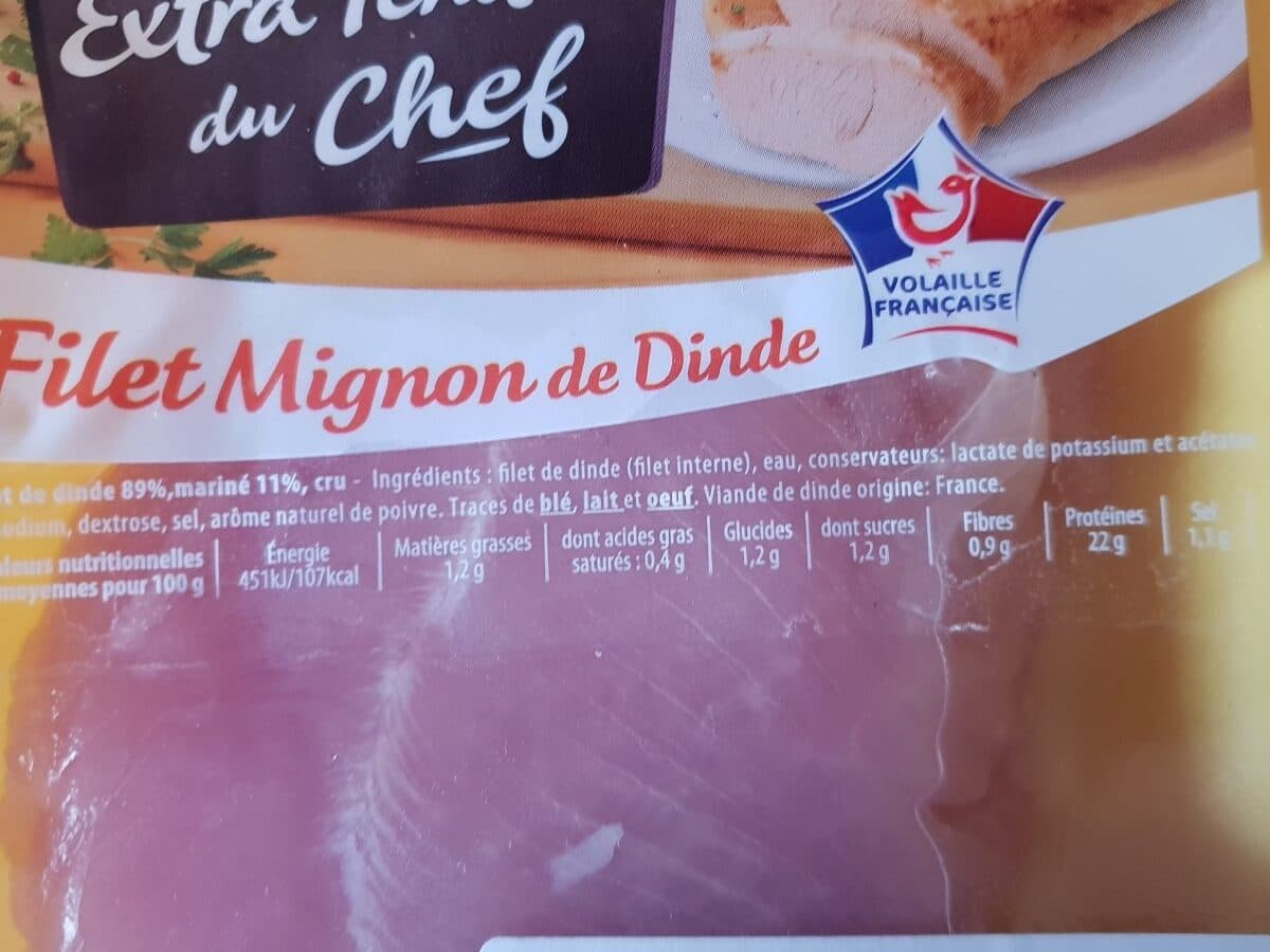 Père Dodu Filet Mignon de Dinde packshot