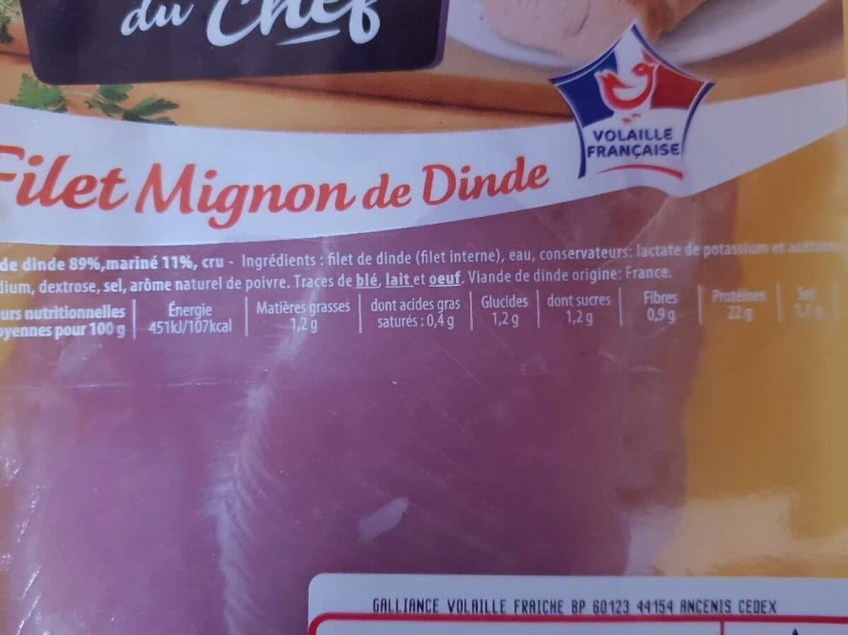 Père Dodu Filet Mignon de Dinde packshot