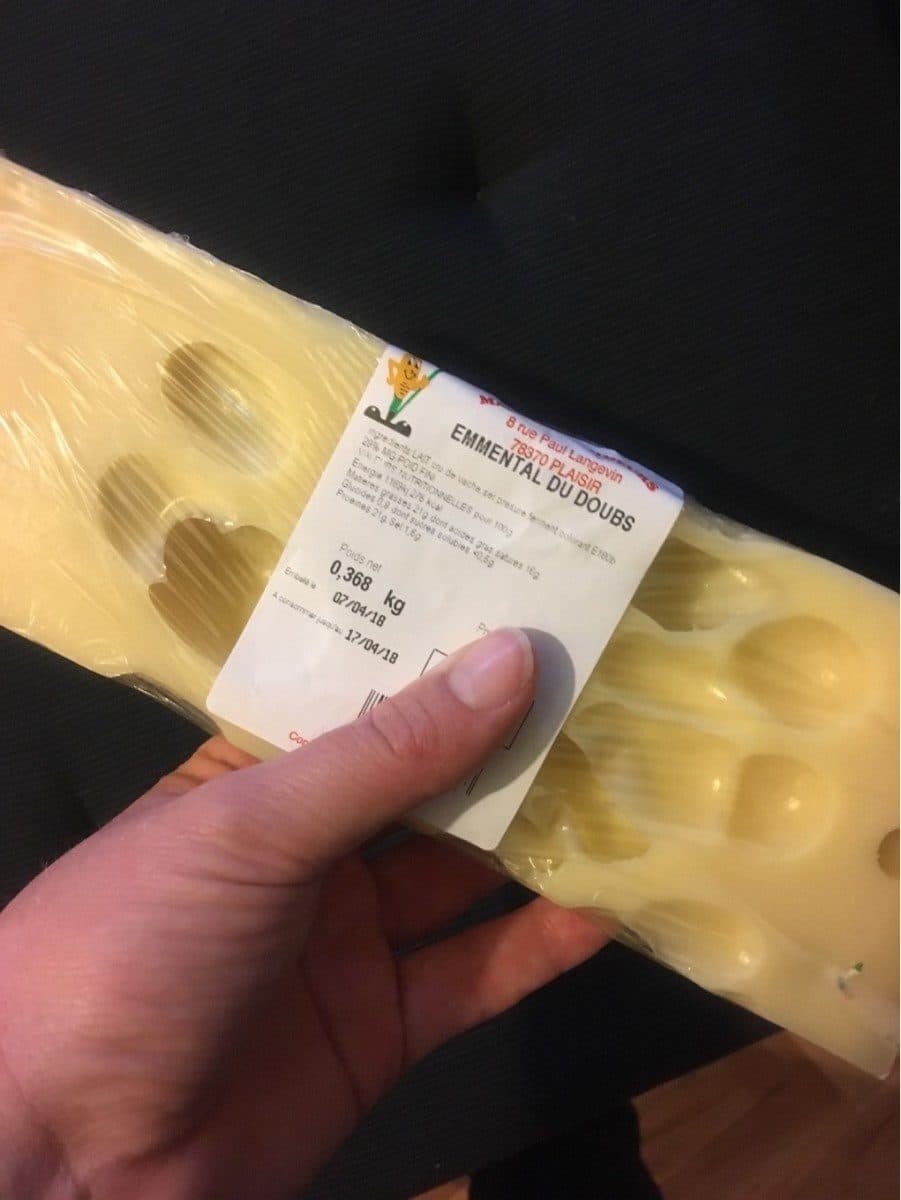 Open Food Facts Emmental du doubs packshot